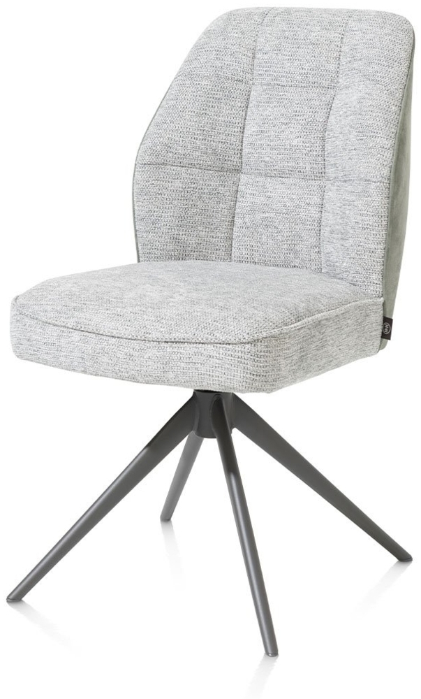 Stuhl Bell, Flachgewebe, Mikrofaser, Grün, 49 x 89 x 65 cm Bild 1