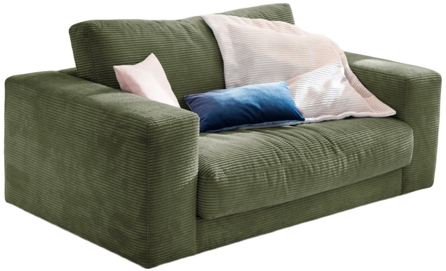 KAWOLA Sessel MADELINE, Doppelsessel Loveseat Cord versch. Farben Bild 1