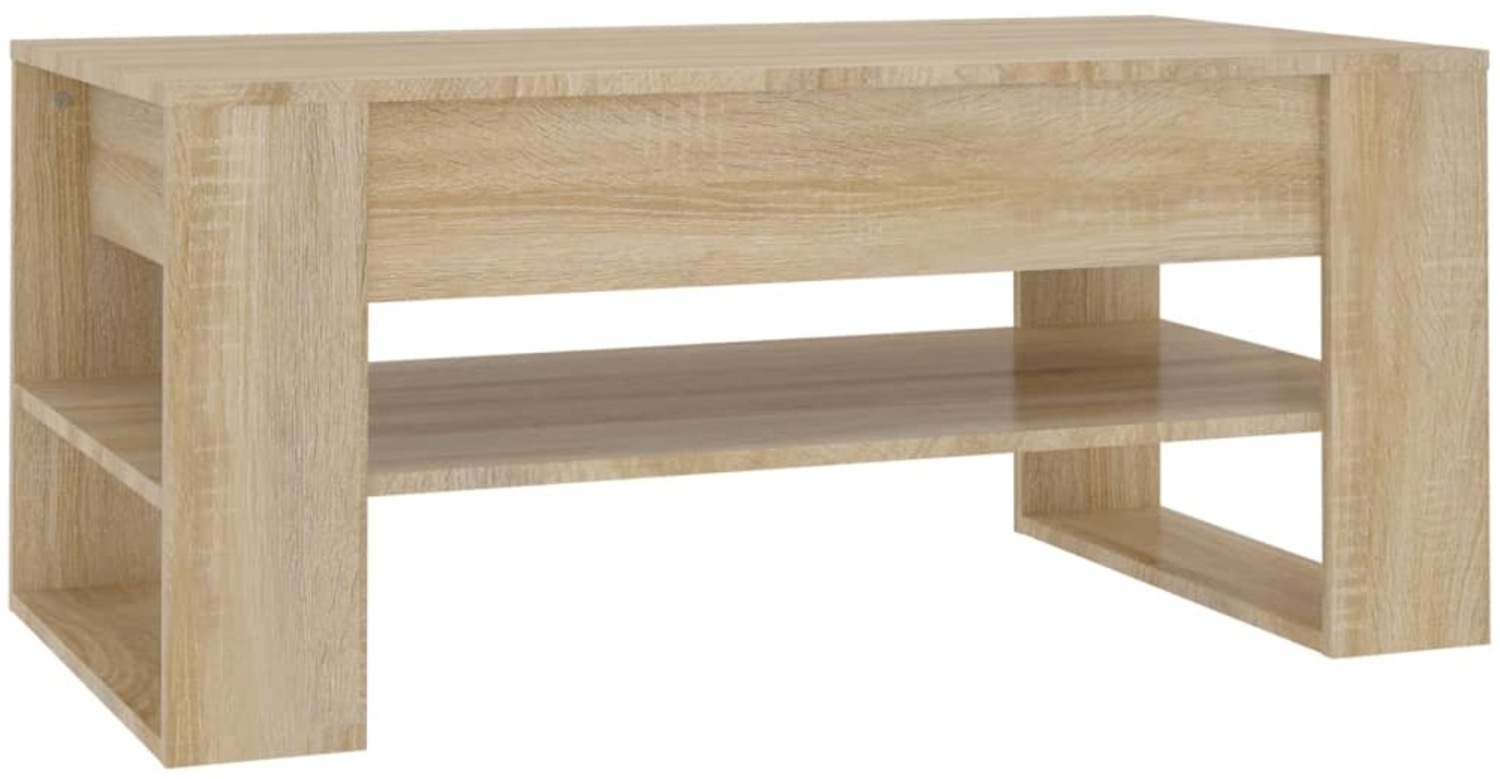 vidaXL Couchtisch Sonoma-Eiche 102x55x45 cm Holzwerkstoff 810902 Bild 1