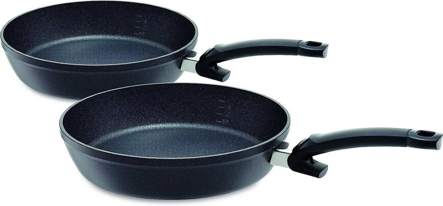 Fissler Bratpfannen-Set Adamant Comfort 28 + 24 cm, Bratpfannen, Pfanne, Aluminium, 159 105 02 101 0 Bild 1