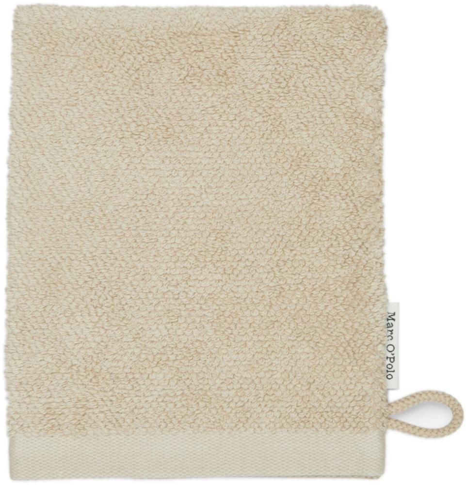 Marc O Polo Frottierserie Timeless Uni|Waschhandschuh 16x22 cm| dark-sand Bild 1