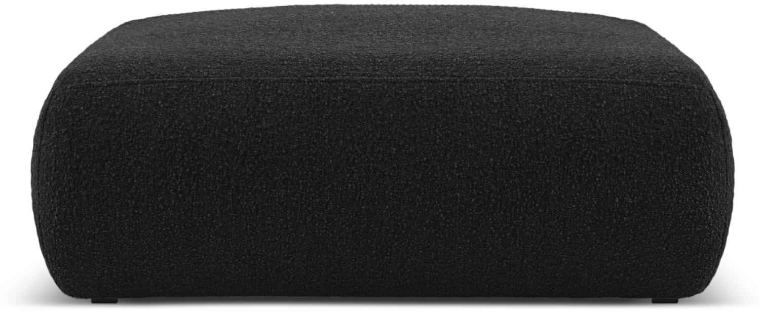 Micadoni Boucle Hocker Molino Large Boucle Schwarz Bild 1