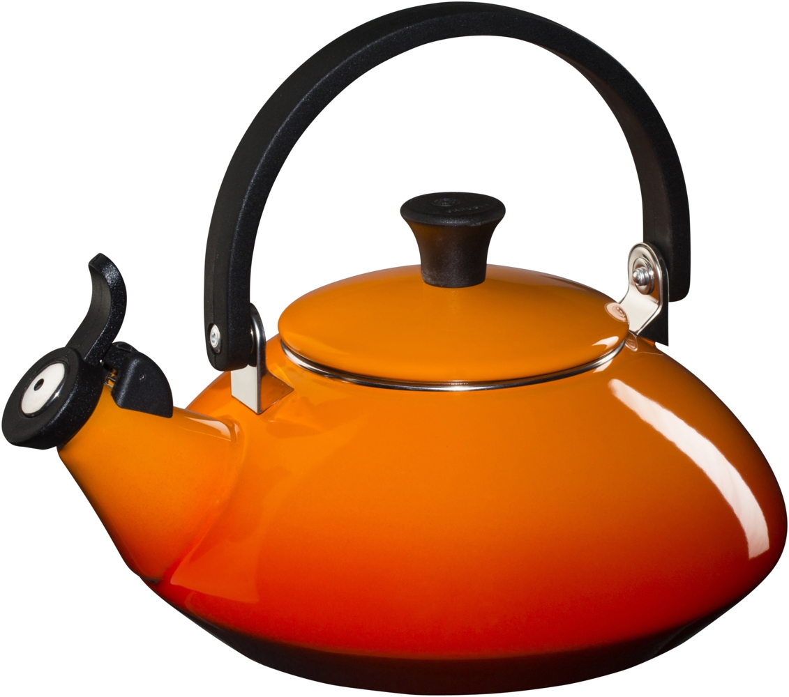 Le Creuset Zen Wasserkessel Ofenrot Bild 1