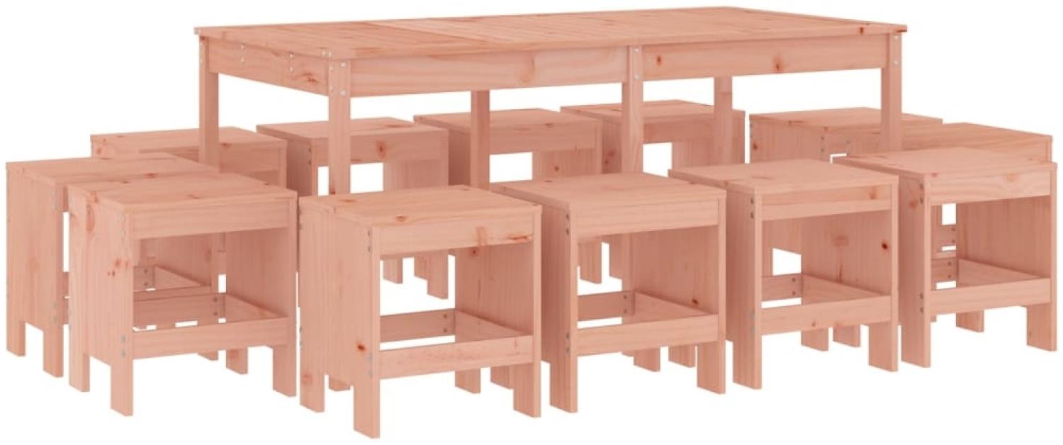 vidaXL 13-tlg. Garten-Essgruppe Massivholz Douglasie 3157726 Bild 1