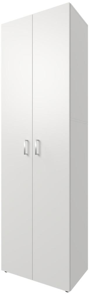 Aktenschrank >Trio< in Weiß - 57x186,5x34,5cm (BxHxT) Bild 1