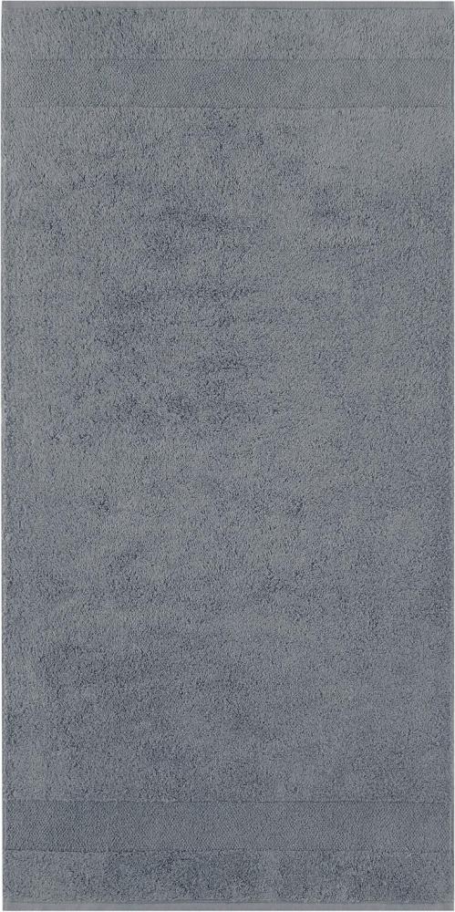 Villeroy & Boch Duschtuch - One, Walkfrottier, Handtuch, Baumwolle Grau-Blau 80x150 cm Bild 1