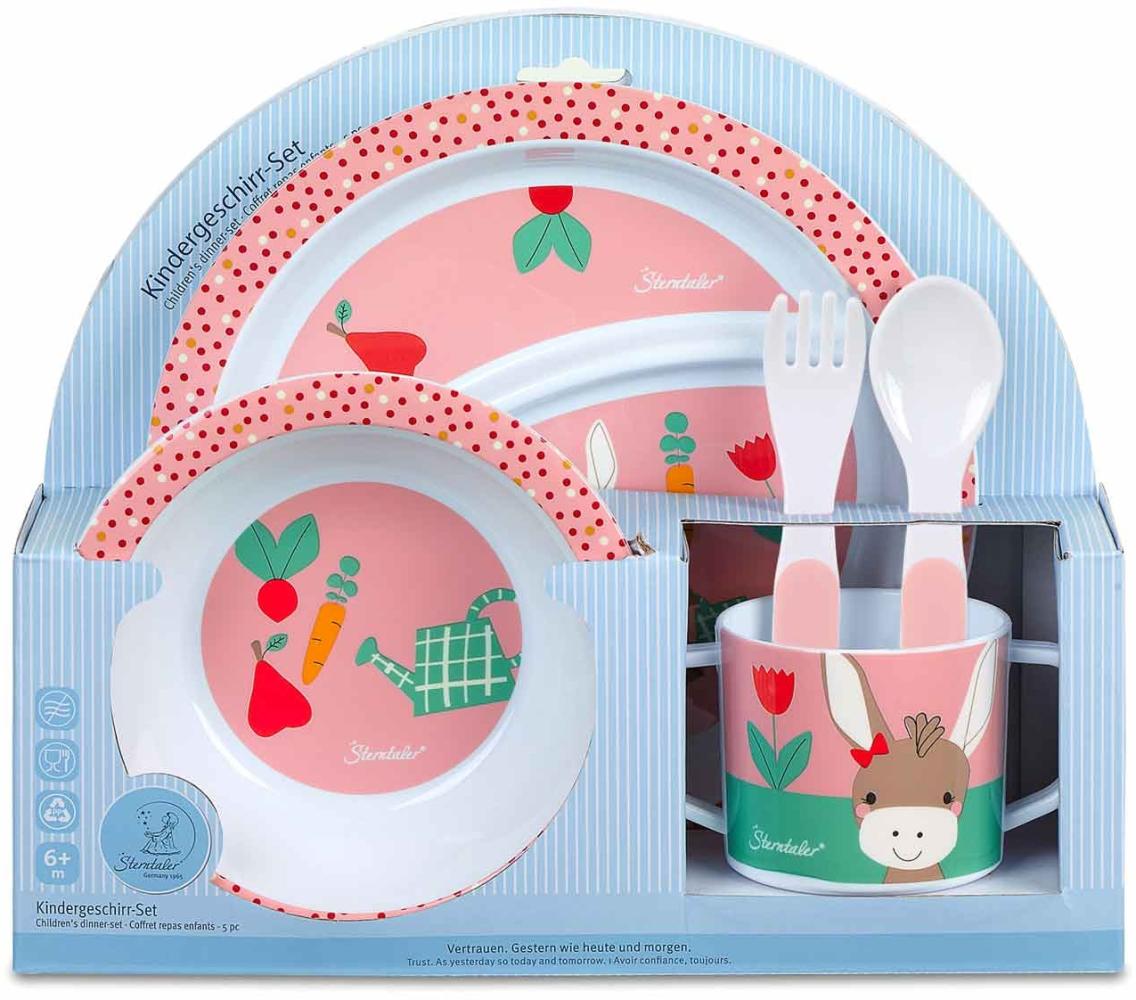 Sterntaler Kindergeschirr Set 5-teilig Esel Emmily - A Bild 1