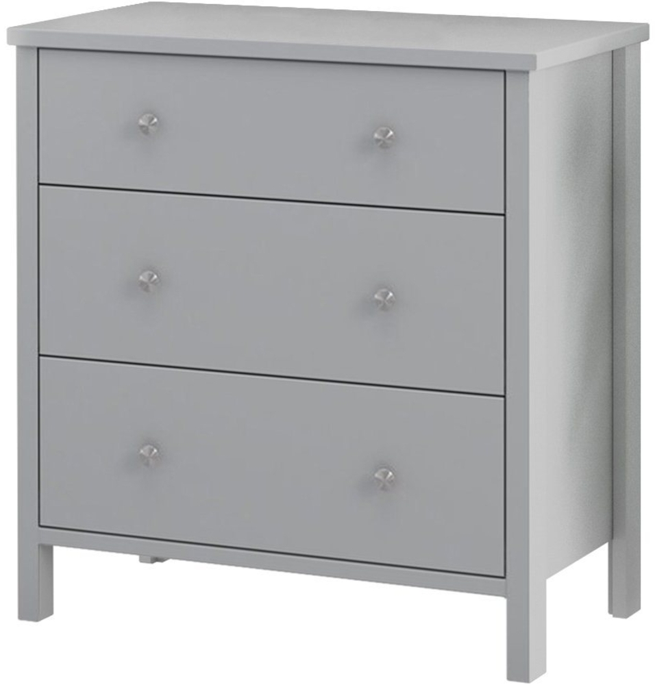 loft24 Kommode Tango, Schubladenkommode, MDF, 3 Schubladen, Made in Denmark, 80 cm Bild 1