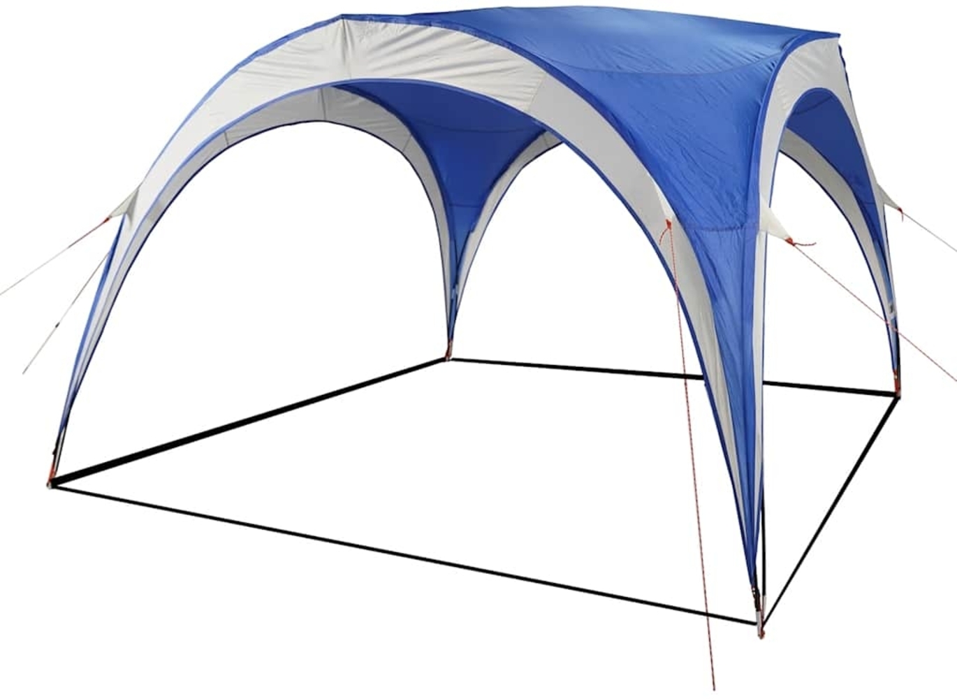 vidaXL Partyzelt Blau Wasserdicht 94570 Bild 1