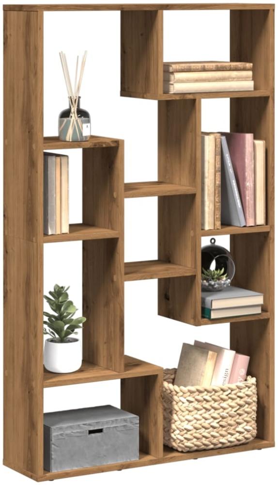 vidaXL Bücherregal Artisan-Eiche 72x20x120 cm Holzwerkstoff 858164 Bild 1