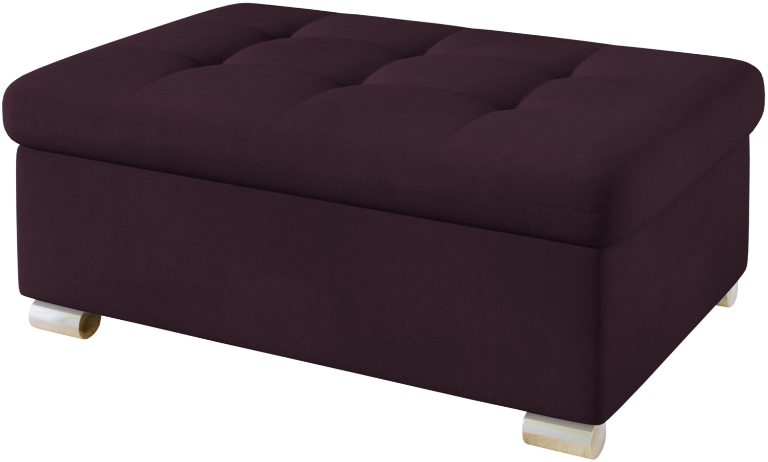 Polsterhocker Niko Groß, Farbe: Uttario Velvet 2963 Bild 1