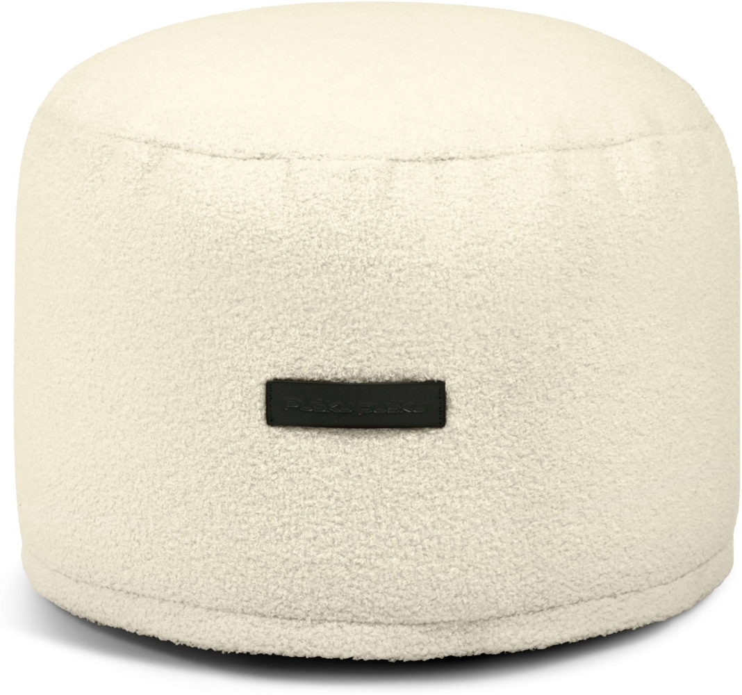 Sitzsack ‘Mini‘, Bezugstoff - Teddy, 100% Polyester, Cream, 30x40x40 cm cm. Bild 1