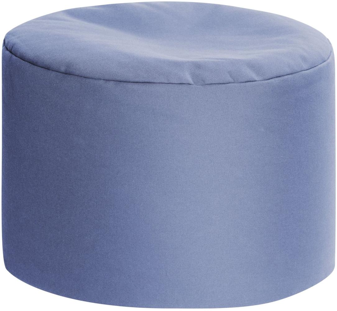 MAGMA Sitzsack Magma Sitzhocker DotCom OUTSIDE Ø60x40 blau Bild 1