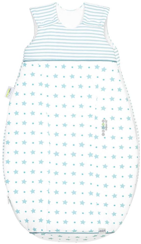 ODENWÄLDER BABYNEST airpoints® Jersey-Schlafsack Stars Gr. 70 Soft Mint 1468-1/2022 Gr. 70 Bild 1