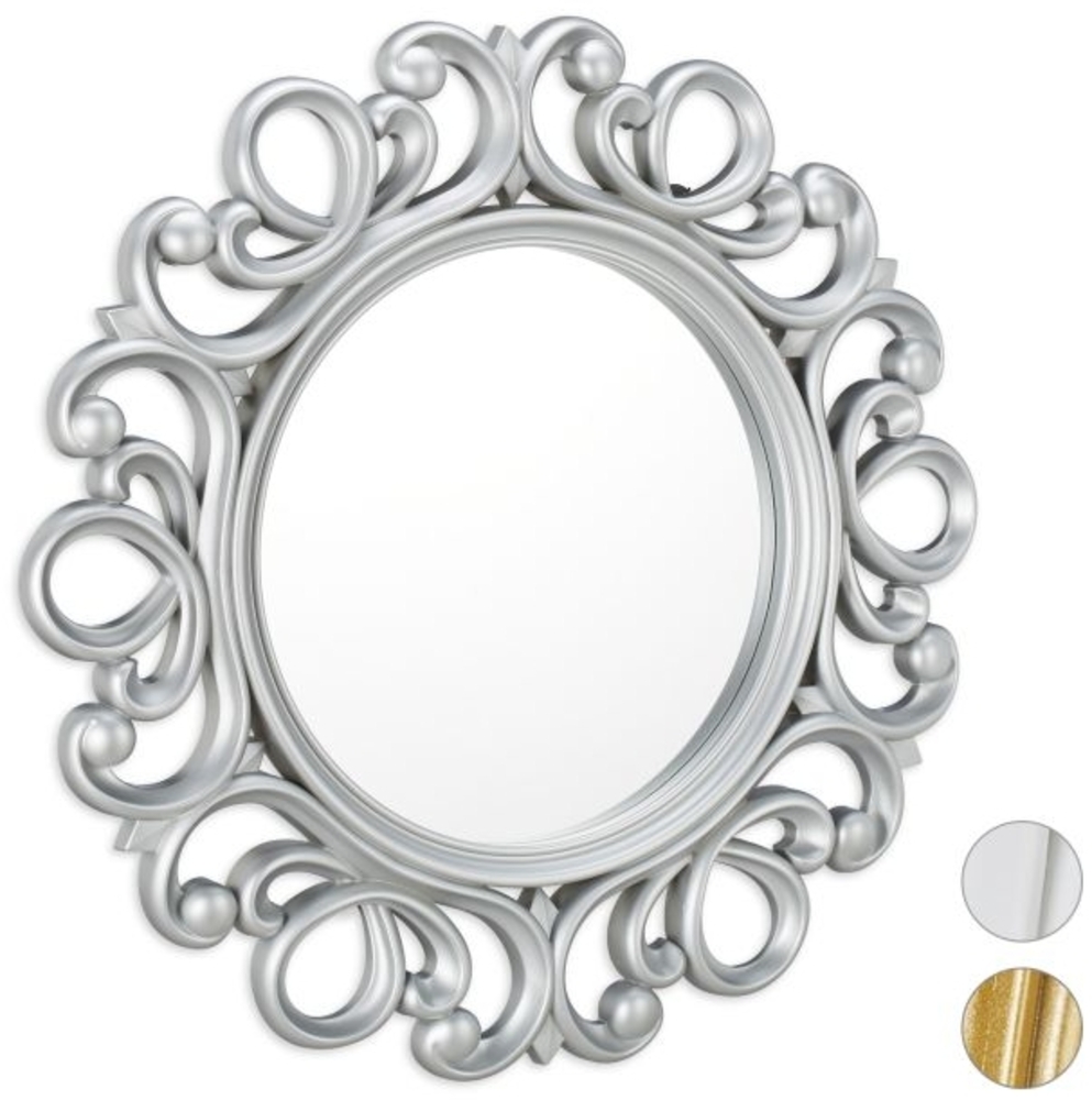 Deko Wandspiegel rund Bild 1