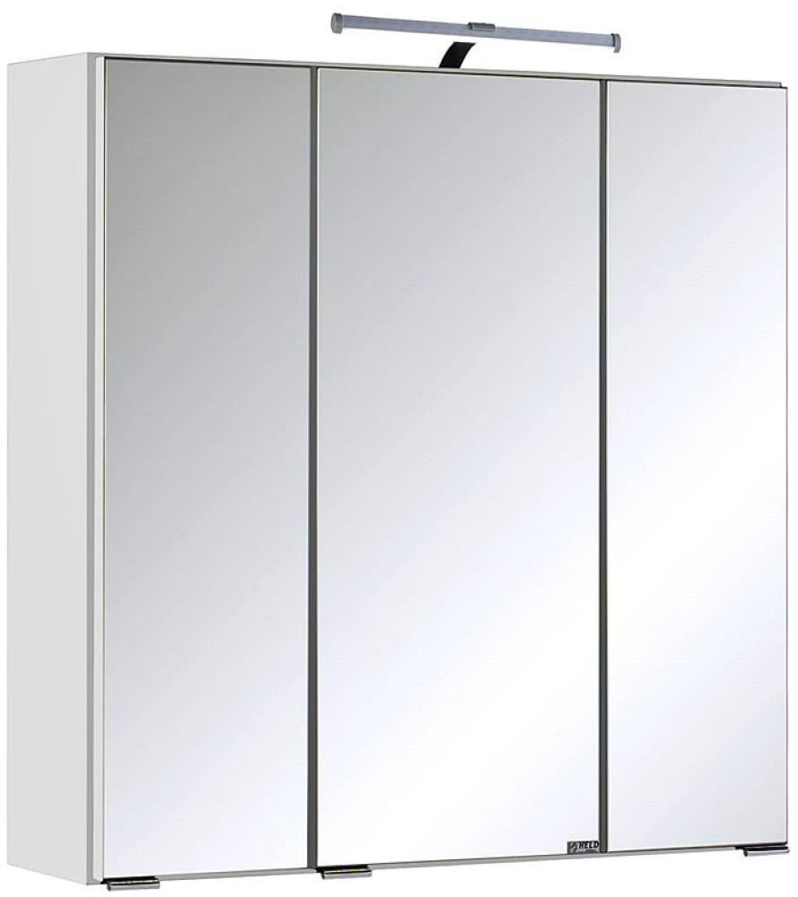 Spiegelschrank COMO-03, weiß, B x H x T ca.: 60 x 64 x 20cm Bild 1