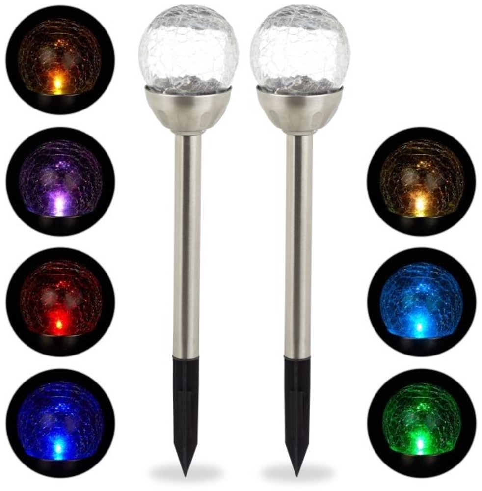 4 x Gartenleuchte Glaskugel 10029251 Bild 1