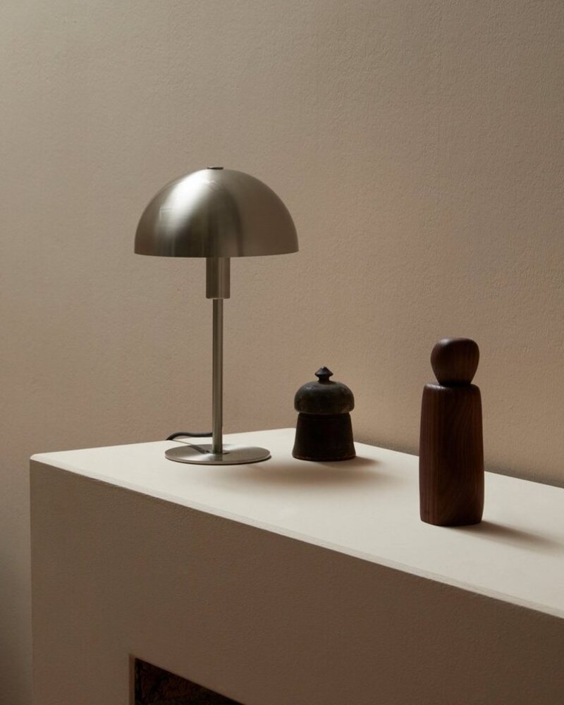 LeGer Home by Lena Gercke Tischleuchte Linnea Pilz Lampe, ohne Leuchtmittel, Pilzleuchte, Tischlampe, Metallsockel, Höhe 35,5 cm Bild 1