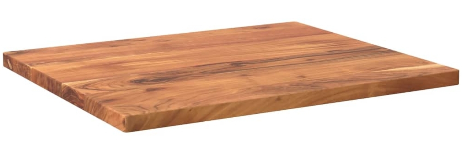 vidaXL Tischplatte 60x50x2,5 cm Rechteckig Massivholz Akazie 370915 Bild 1