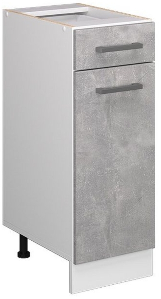 Vicco Küchenunterschrank Beton 30 cm ohne Arbeitsplatte, R-Line Bild 1