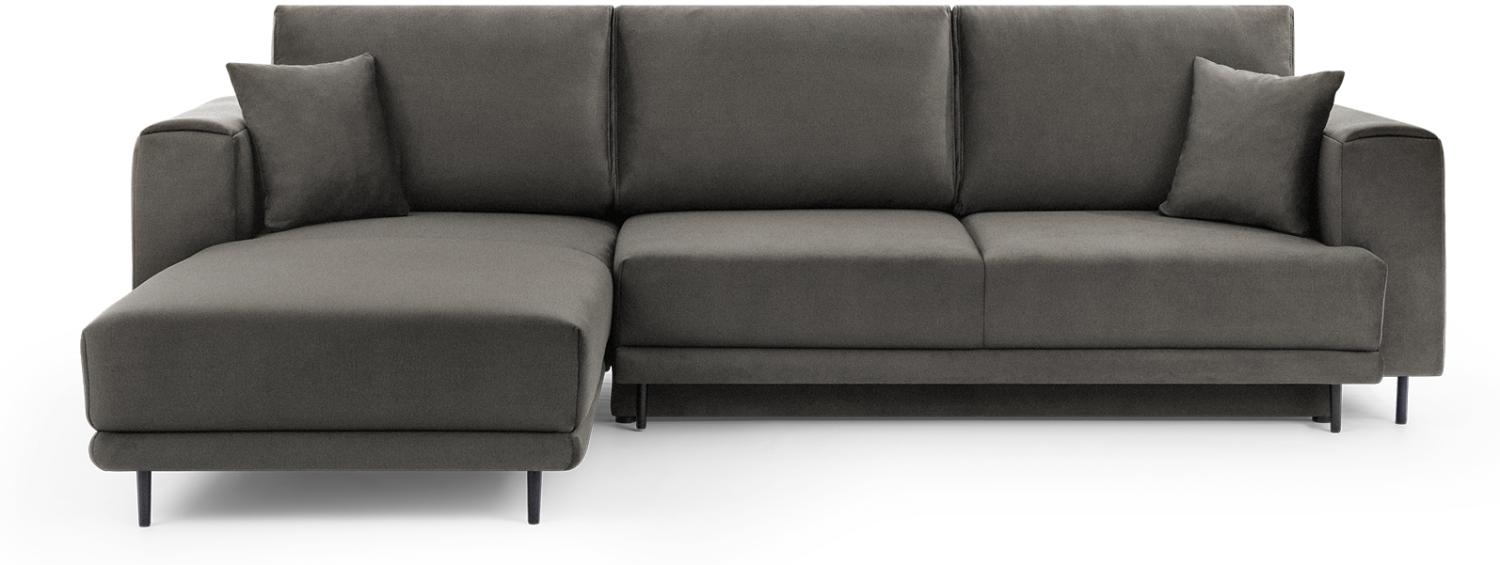 ELTAP 'Dalia' Ecksofa, Mausgrau, 95 x 190 x 289 cm, Links Bild 1