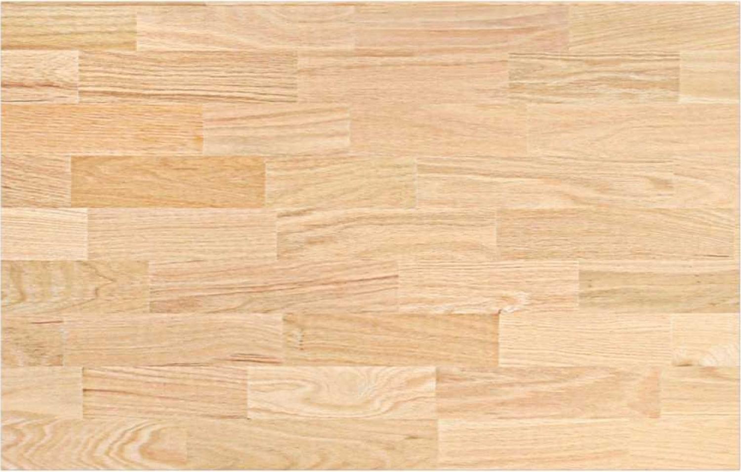 vidaXL Küchenarbeitsplatte 100x63,5x2,7 cm Massivholz Eiche Rechteckig 4008998 Bild 1