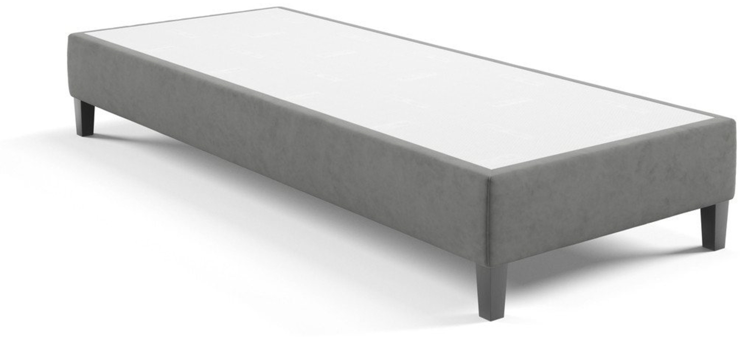 Best for Home Boxspringbett Hotelbett, Gästebett, Rahmenbett, Einzelbett, Bettgestell, Massivholz (Seniorenbett, Matratze, Jugendbett, Kinderbett, 70x200 80x200 90x200 100x200 cm), Komfortbett, Boxspringgestell, Verschiedene Liefermöglichkeiten Bild 1