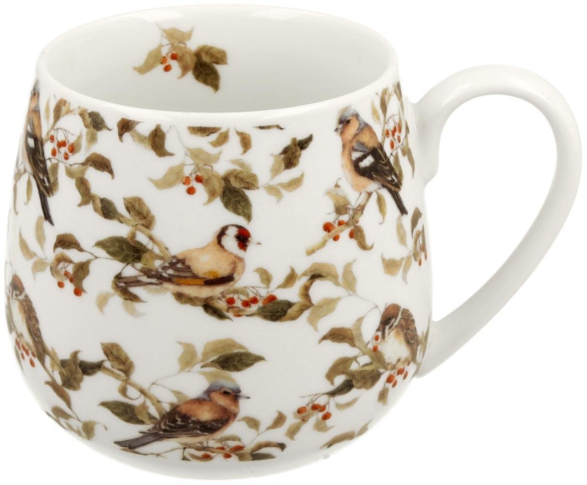 DUO ANIMALS Fassbecher 430 ml BIRDIES New Bone China Porzellan Bild 1