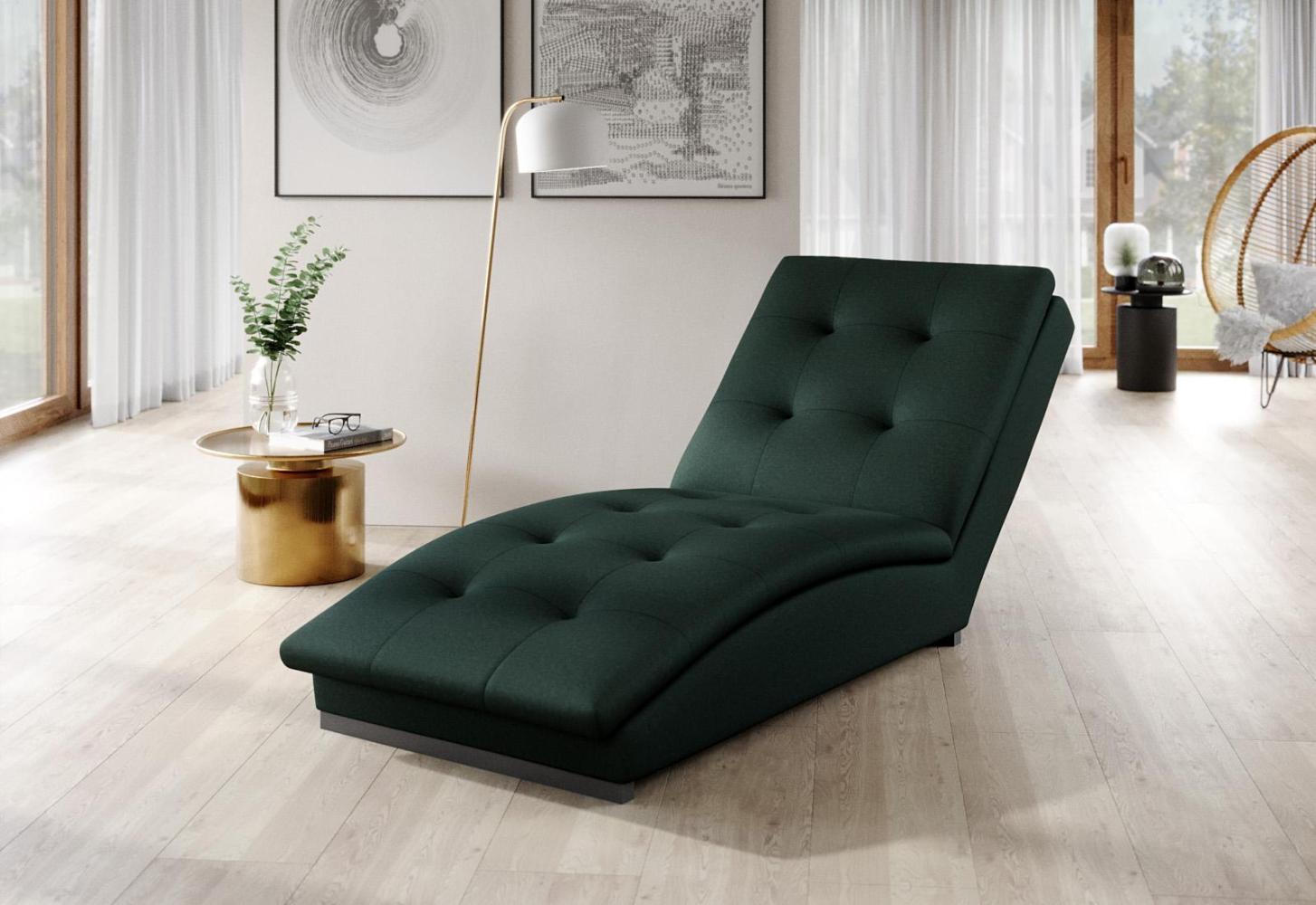 Wohnideebilder Doro Dunkelgrün Chaiselongue CH-DOR-35LO Bild 1