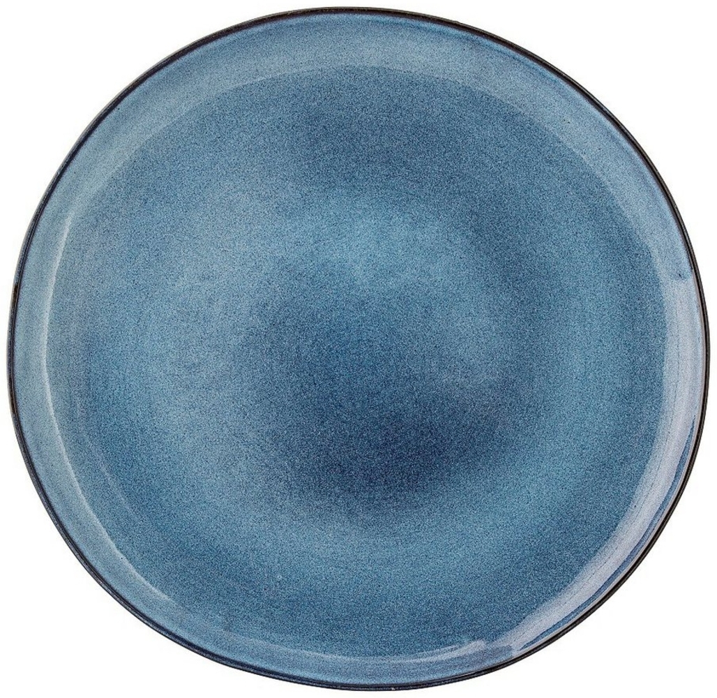Bloomingville Speiseteller Bloomingville Sandrine Speiseteller Blue Steingut (1 Teller) Bild 1