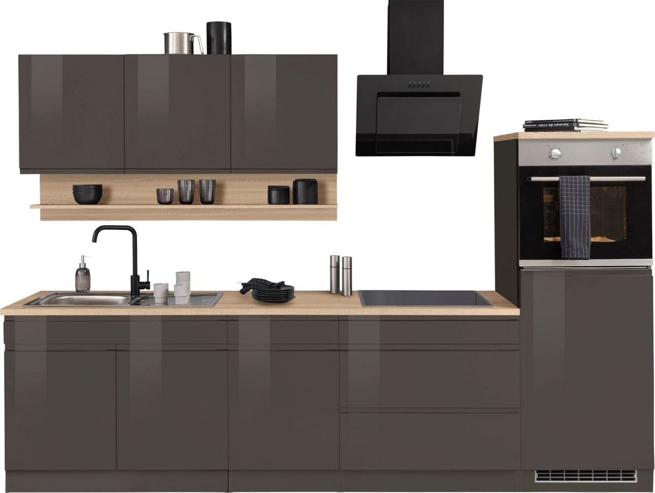 KOCHSTATION Küchenzeile KS-Virginia, Breite 290, ohne E-Geräte Bild 1