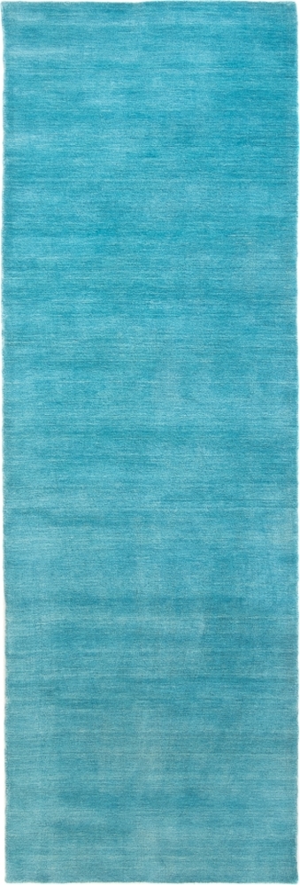 Morgenland Gabbeh Teppich - Loribaft Softy - Teppstar - läufer - 300 x 80 - Türkis Bild 1
