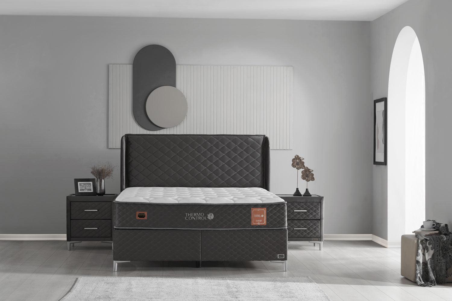 Bambi Yatak Bambi Bett Thermo Control Boxspring 180x200 cm Ohne Nachtkommode Bild 1