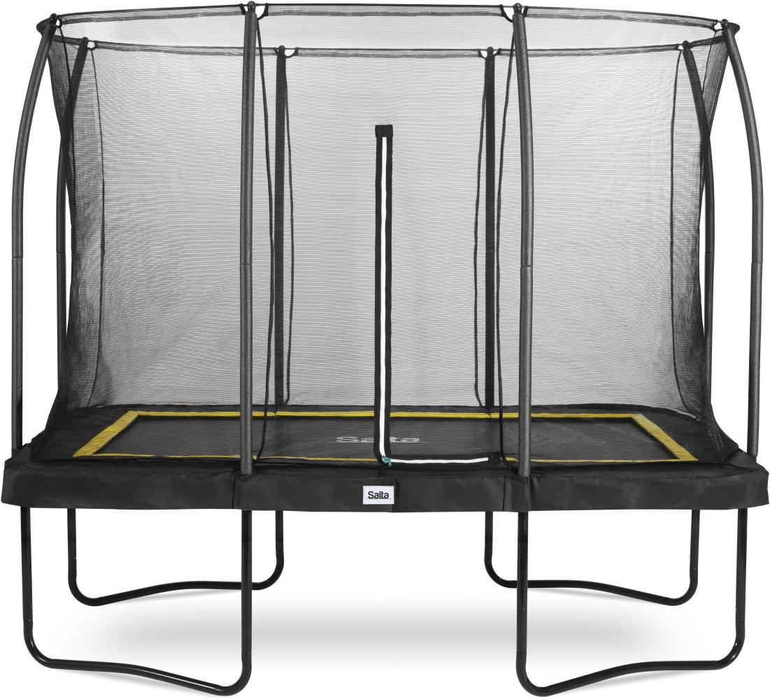 Salta 'Comfort Edition' Trampolin inkl. Sicherheitsnetz, rechteckig, schwarz, 214 x 305 cm Bild 1