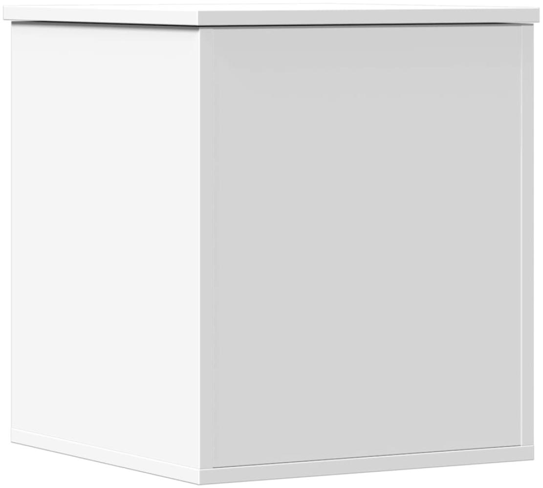 vidaXL Truhe Weiß 40x42x46 cm Holzwerkstoff 840646 Bild 1