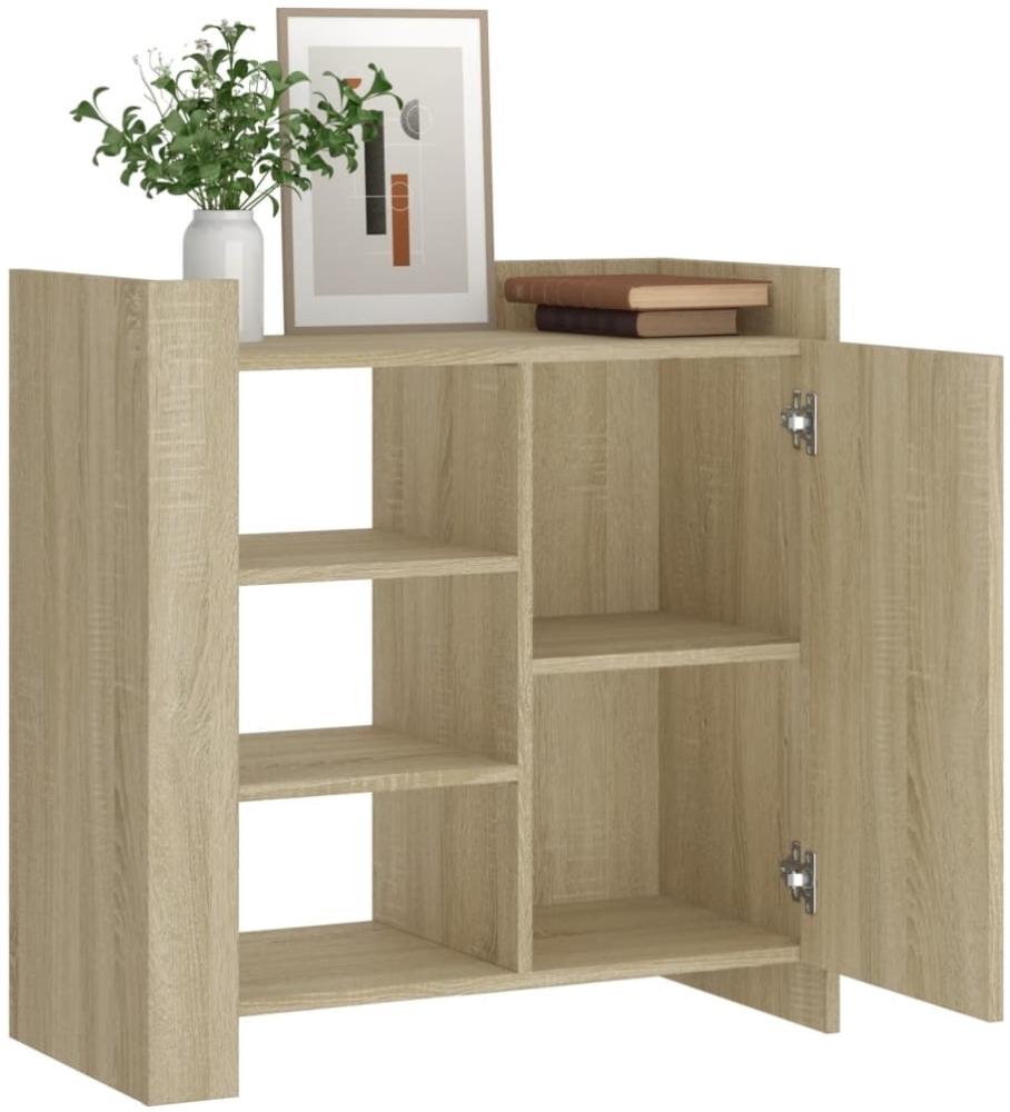 Highboard Sonoma-Eiche 73,5x35x75 cm Holzwerkstoff Bild 1