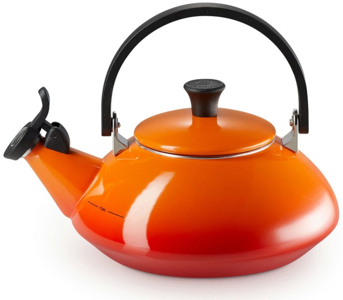 Le Creuset Wasserkessel Zen Ofenrot - Orange Bild 1