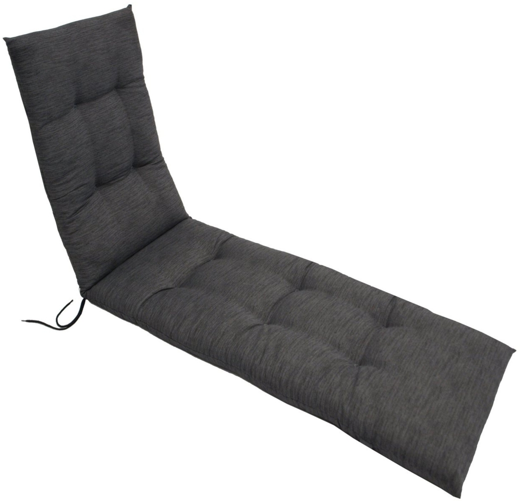 DEGAMO Liegenauflage ARIZONA, (1 St), für Deckchairs, 46x175cm, anthrazitfarben Bild 1
