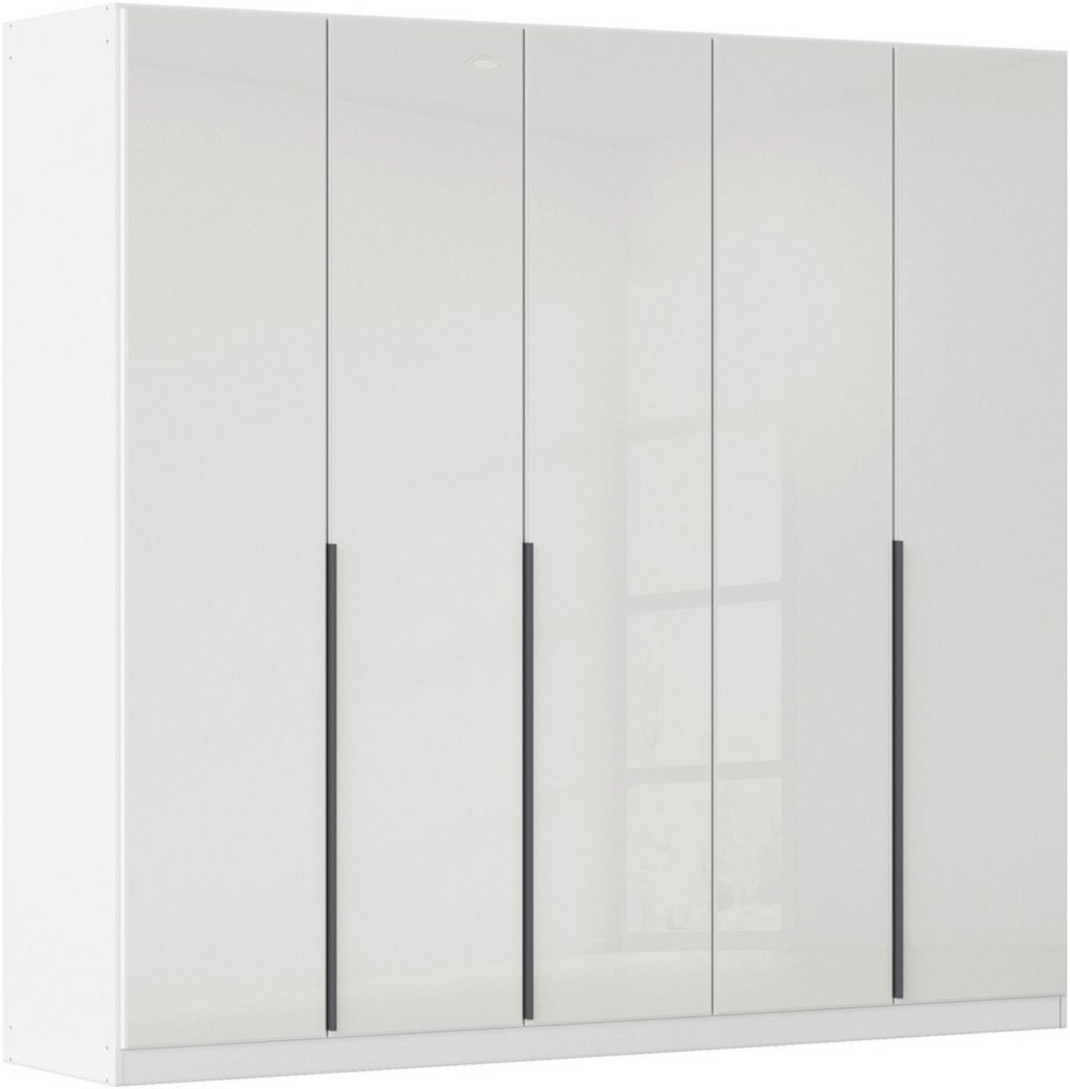 rauch Drehtürenschrank Kleiderschrank Kleiderschränke Schrank Garderobe AGORDO mit Glasfront (in zwei Griff-Farben, Breiten 91-360 cm) durchdachte Innenausstattung, in 7 Breiten und 2 Höhen MADE IN GERMANY Bild 1