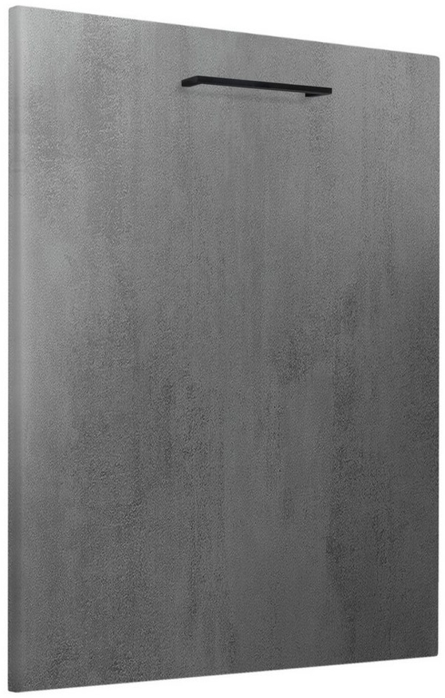 Möbelhandel Klipenstein Frontblende 60er Geschirrspülfront, voll-teilintegriert, 19 mm MDF, 594x715, 594x565 Bild 1