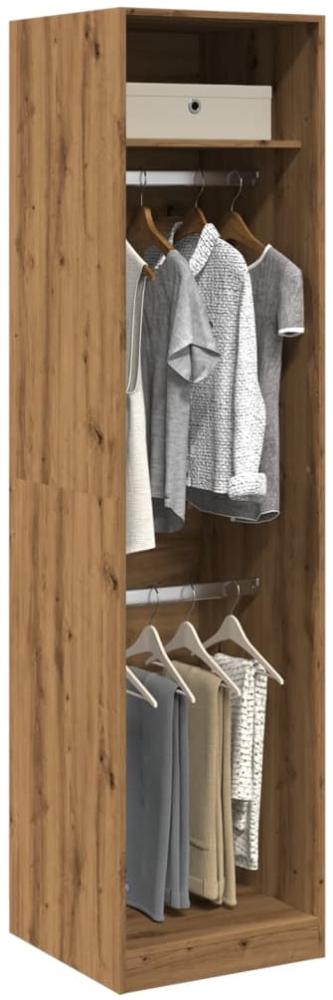 vidaXL Kleiderschrank Artisan-Eiche 50x50x200 cm Holzwerkstoff 3307791 Bild 1