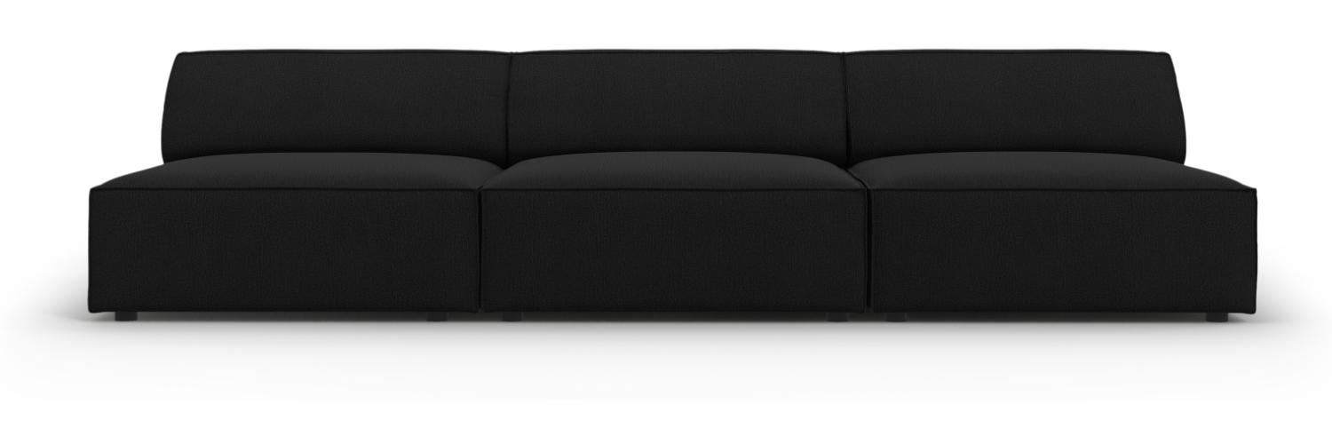 Micadoni 3-Sitzer Sofa Jodie Black Bild 1