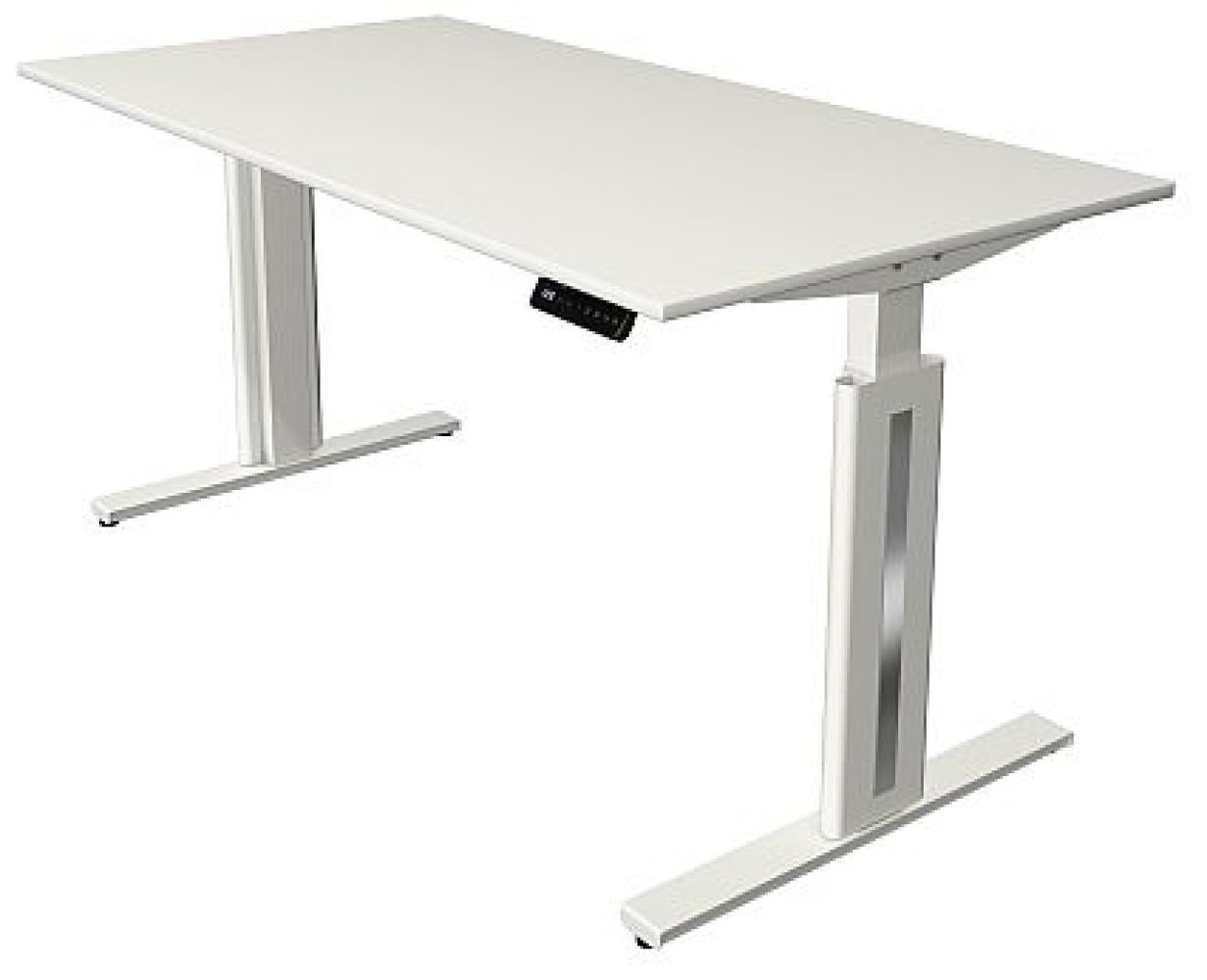 Kerkmann Move 3 Schreibtisch Steh und Sitztisch fresh (B) 160 x (T) 80 cm ahorn Bild 1