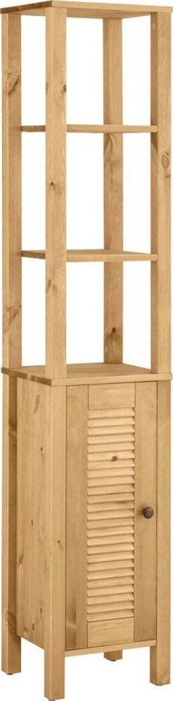 Home affaire Hochschrank Ayanna Badschrank aus Massivholz, FSC®, Breite 33 cm, Höhe 170 cm Bild 1