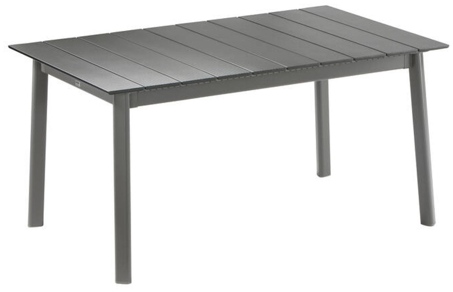 Oron S Dining Tisch grau Aluminium Bild 1