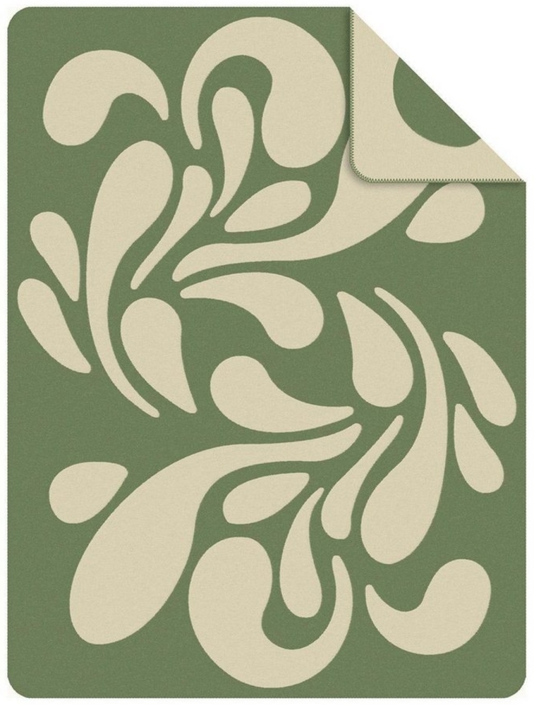 Wohndecke CORI, 150x200 cm, Grün, Beige, s.Oliver, Mischgewebe Bild 1