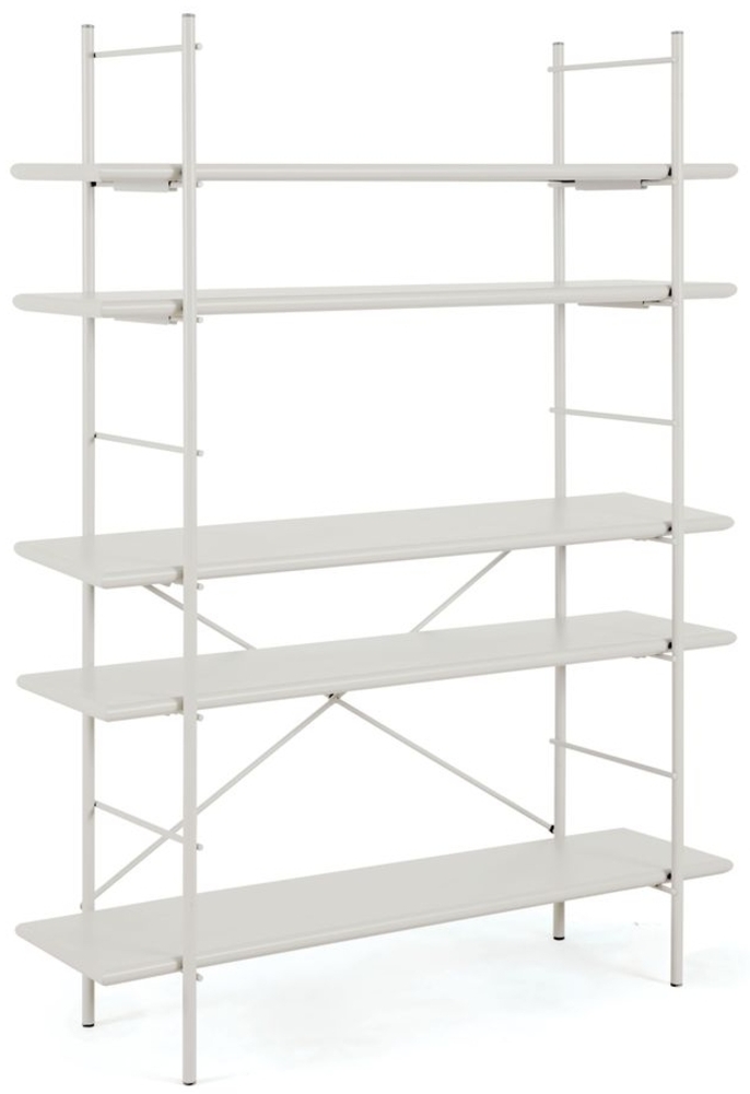 Metall - Regal Etagere 120x60 perlweiß Bild 1