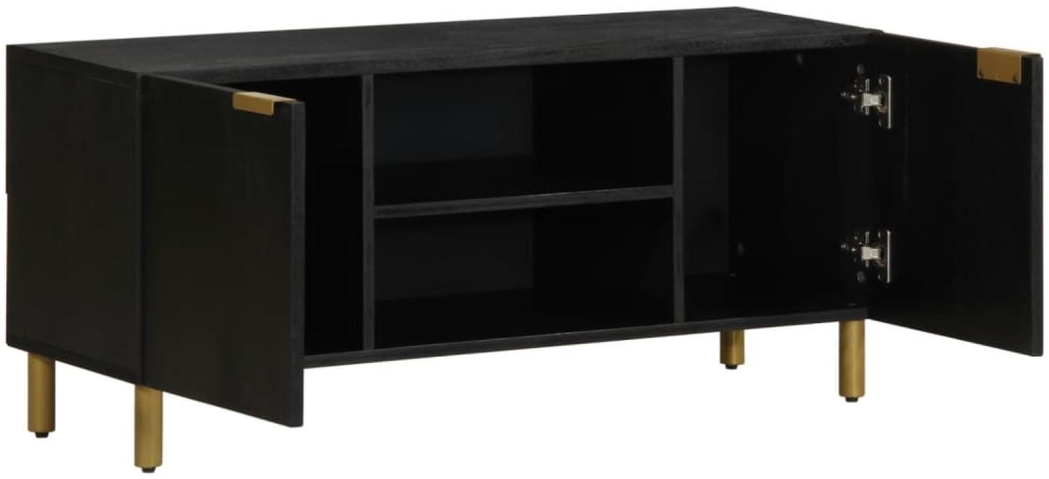 vidaXL TV-Schrank Schwarz 105x33x46 cm Holzwerkstoff 4017648 Bild 1