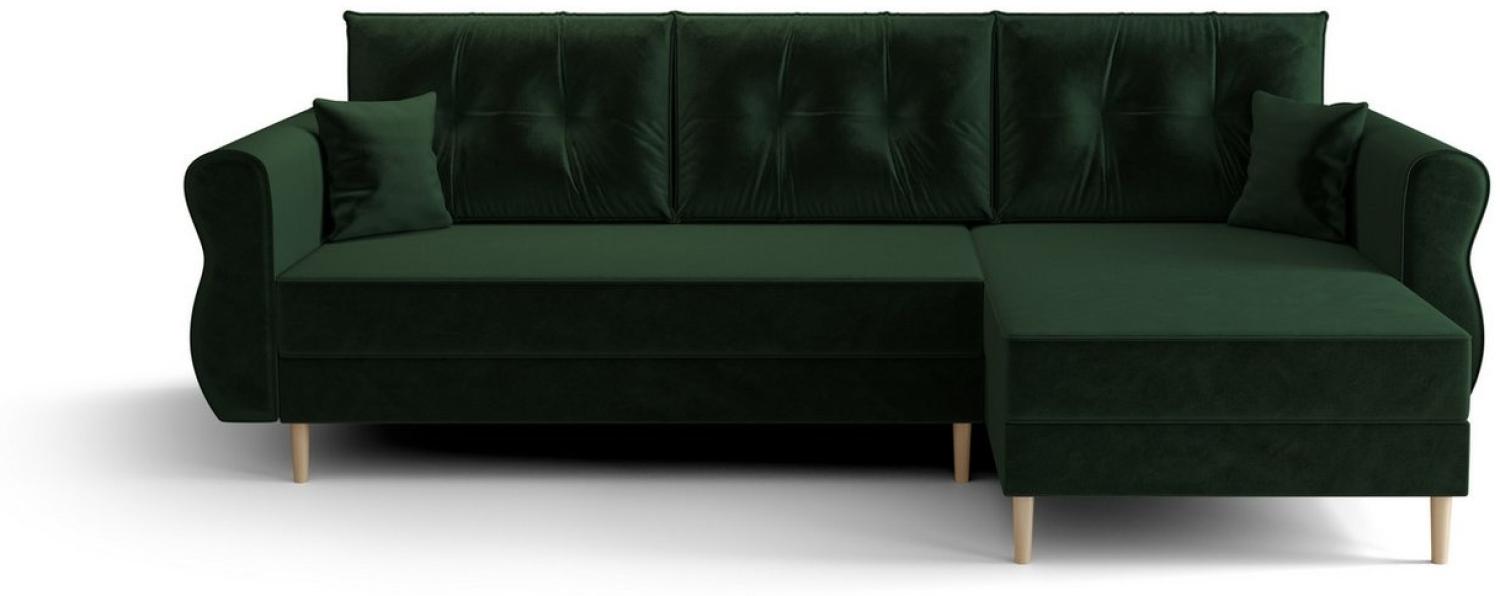 pressiode Ecksofa Ecksofa mit Schlaffunktion 230 x 140 x 90 cm - Wohnlandschaft L - form Bild 1