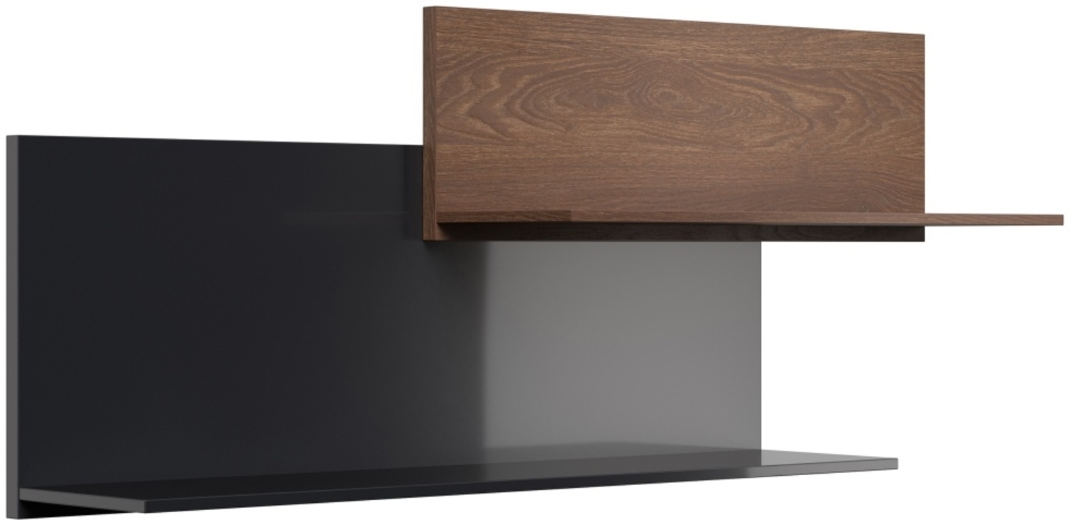 Deko-Regal Fiore XL 120cm Redwood : Redwood / Grafit hochglanz Bild 1